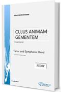 Cujus Animam Gementem - G.Rossini (SCORE): for Tenor and Symphonic Band