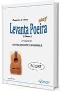 Levanta Poeira - Guitar Quartet (SCORE): Easy