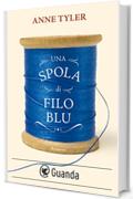 Una spola di filo blu