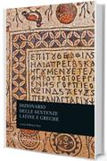 Dizionario delle sentenze latine e greche