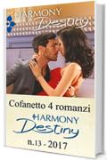 Cofanetto 4 romanzi Harmony Destiny - 13: Segreti di famiglia | Scandalo e passione | La trappola del milionario | Tra le braccia del nemico