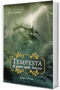 Tempesta di notte sulle falesie: Dark Fantasy