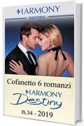 Cofanetto 6 romanzi Destiny n. 34/2019: Harmony Destiny (Cofanetto Destiny Vol. 34)