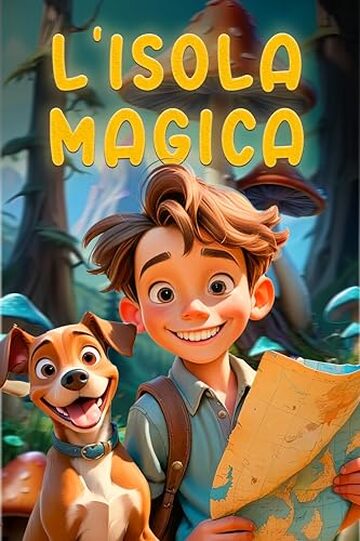 L'ISOLA MAGICA: L’Avventura fantasy di un coraggioso ragazzo e il suo cagnolino. Libro per bambini dai 8, 9, 10, 11, 12 anni.