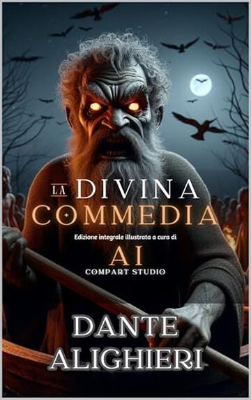 La Divina Commedia. Ediz. illustrata: Il testo integrale di Dante accompagnato da 100 immagini AI