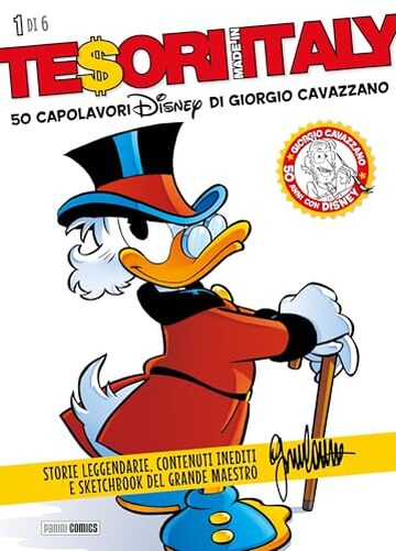 Tesori Made In Italy - 50 capolavori Disney di Giorgio Cavazzano 1 (di 6)