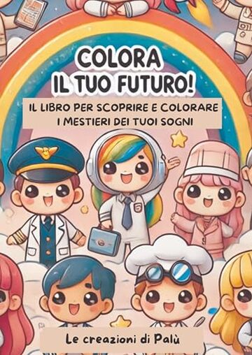 Colora il tuo futuro: il libro per scoprire e colorare i mestieri dei tuoi sogni