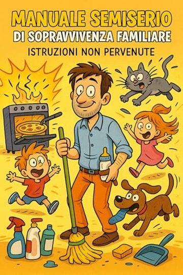 "Manuale semiserio di sopravvivenza familiare": Come affrontare amore, figli, animali e disastri senza perdere il sorriso.
