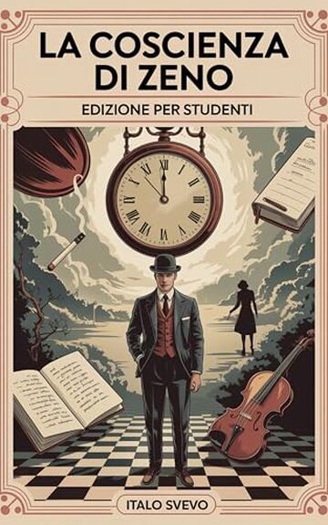 La Coscienza di Zeno: Edizione Integrale: Con Riassunti, Citazioni, Analisi e Illustrazioni delle Scene più Iconiche – Un Viaggio tra Psicoanalisi, Ironia e Nevrosi
