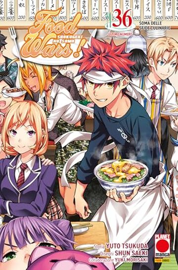 Food Wars 36: Soma delle sfide culinarie