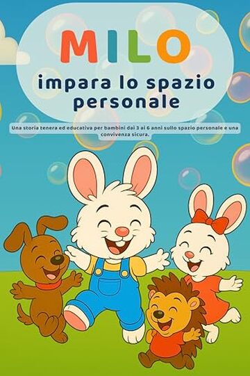 Milo impara lo spazio personale: Una storia tenera ed educativa per bambini dai 3 ai 6 anni sullo spazio personale e la gentilezza (Le piccole lezioni di Milo-)
