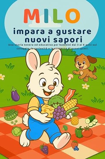 Milo impara a gustare nuovi sapori: Una storia tenera ed educativa per bambini dai 3 ai 6 anni &ndash; con pagine da colorare e attivit&agrave; divertenti (Le piccole lezioni di Milo-)