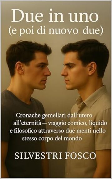Due in uno (e poi di nuovo due): Cronache gemellari dall&rsquo;utero all&rsquo;eternit&agrave; &mdash; viaggio comico, liquido e filosofico attraverso due menti nello stesso corpo del mondo