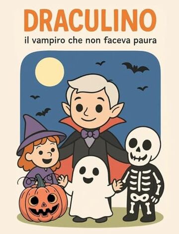 Draculino, il vampiro che non faceva paura.: Una storia di Halloween divertente e tenera ambientata in Transilvania
