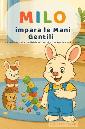 Milo impara le Mani Gentili: Un racconto sulla condivisione, i turni e il controllo degli impulsi per bambini 3&ndash;6 anni (Le piccole lezioni di Milo-)