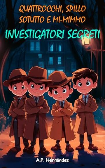 Quattrocchi, Spillo, Sotutto e Mi-mimmo - Investigatori segreti: Racconto per bambini e giovani &ndash; Libro di suspense e humour. Lettura da 8-9 a 11-12 anni