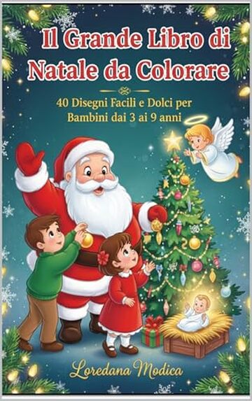 Il Grande Libro di Natale da Colorare