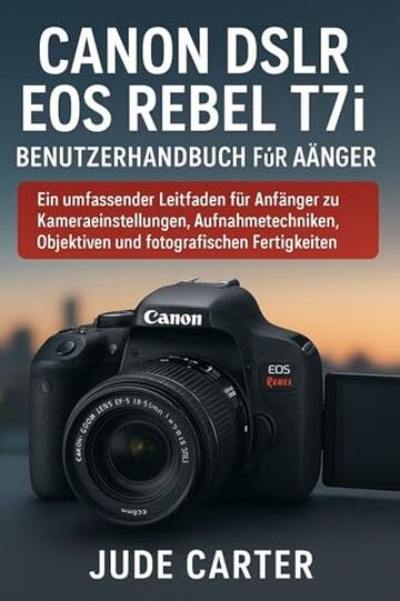 CANON DSLR EOS REBEL T7i GUIDA PER L'UTENTE PER PRINCIPIANTI