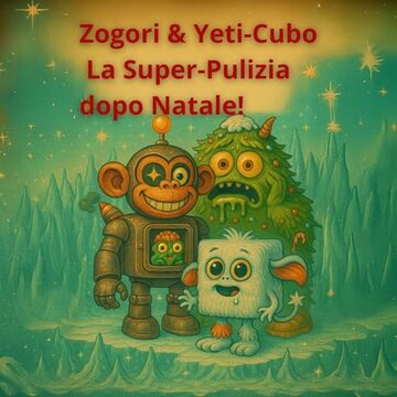 Zogori & Yeti-CuboLa Super-Pulizia Dopo Natale: Un&rsquo;avventura nevosa piena di suoni buffi (zogory (edizione italiana) Vol. 2)