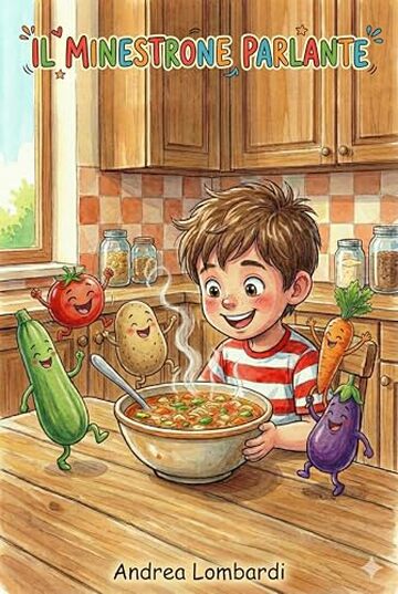 Il minestrone parlante: Racconto illustrato per bambini (Racconti illustrati per bambini)