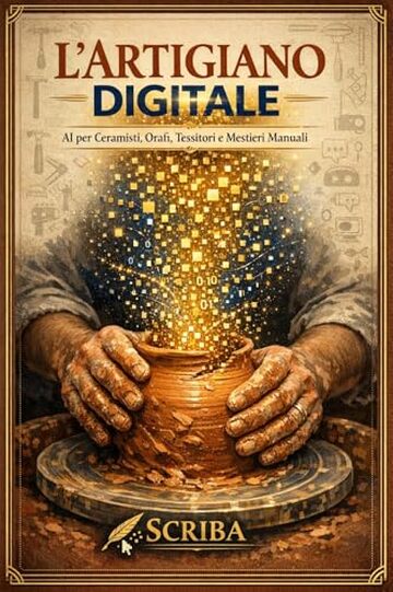 L'ARTIGIANO DIGITALE: AI per Ceramisti, Orafi, Tessitori e Mestieri Manuali: Guida Pratica per Usare ChatGPT e l'Intelligenza Artificiale Senza Perdere l'Autenticit&agrave;