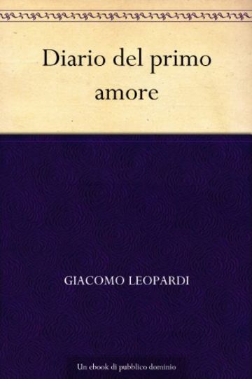 Diario del primo amore