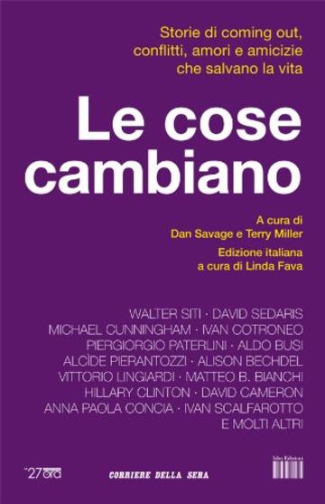 Le cose cambiano