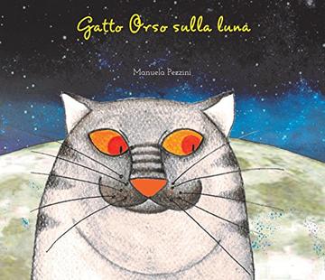 Gatto Orso sulla luna