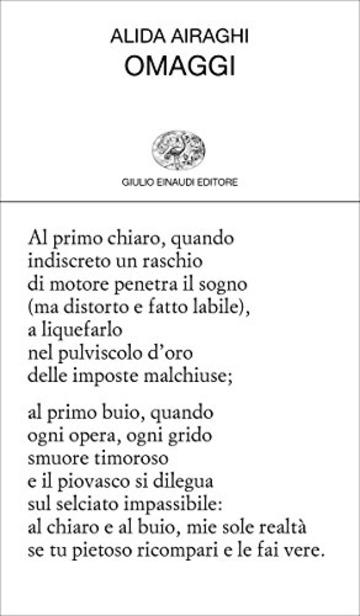 Omaggi (Collezione di poesia Vol. 449)