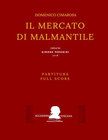 Cimarosa: Il mercato di Malmantile (Partitura - Full Score)