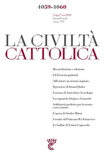 La Civiltà Cattolica n. 4059-4060